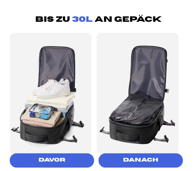 Easy Travel Vakuum Backpack